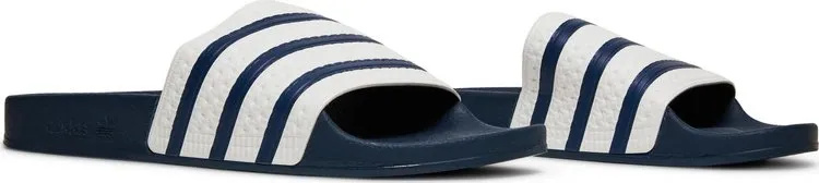 Adidas Adilette Slide 'Adi Blue White' Sandals, Blue