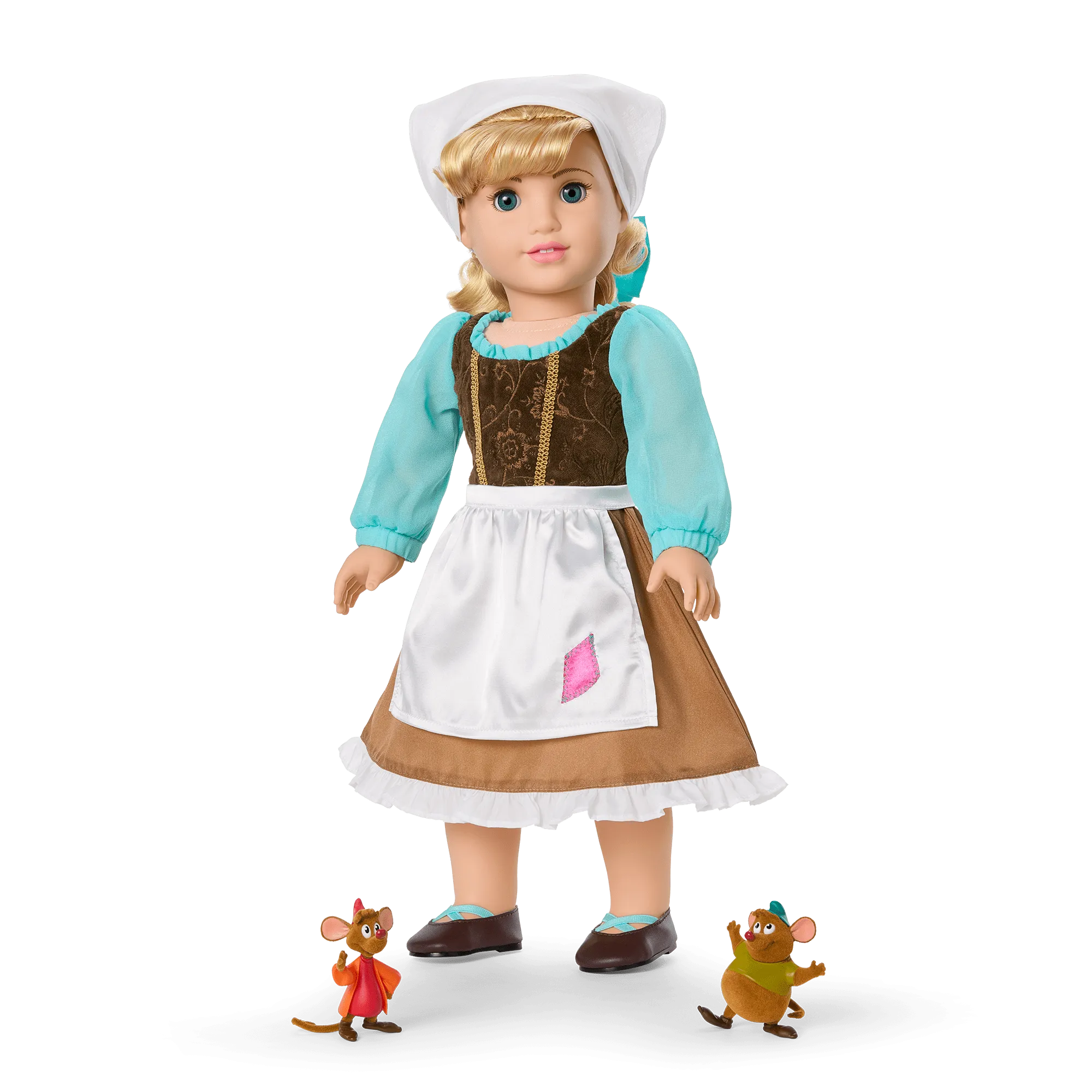 American Girl® Disney Princess Cinderella Day Dress, Friends & Accessories for 18-inch Dolls