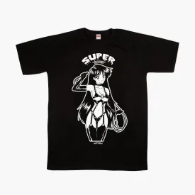 benpaolv Sailor Mars With a Whip Hot Black Anime T-Shirt