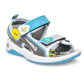 Campus Kid's SL-522 Outdoor Sandal L.GRY/D.GRY 13- UK/India