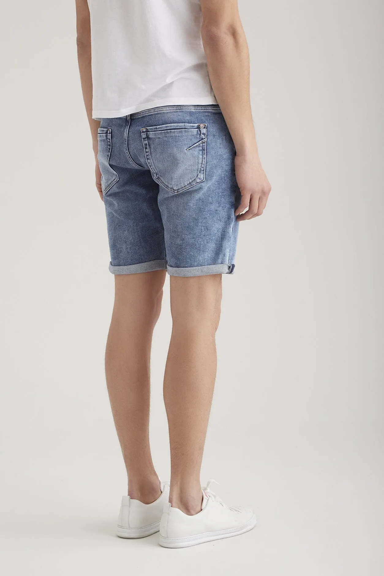 Dennis 5 Pocket Shorts Ocean Blue