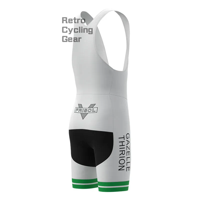 FRISOL Red Stripe Retro Cycling Shorts