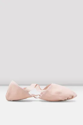 Ladies Elastosplit Canvas Ballet Shoes