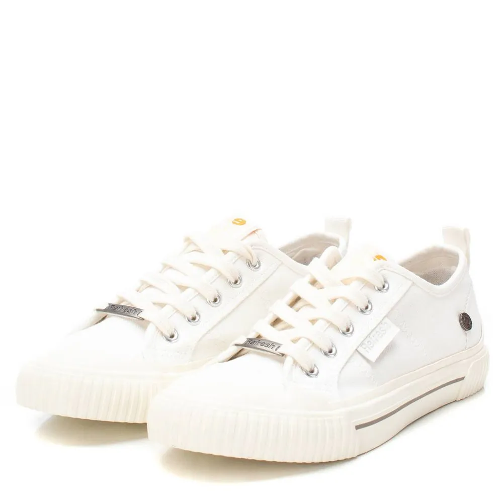 Plimsols in White by Refresh