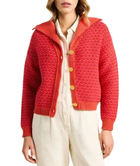 Savannah Cardigan- Red