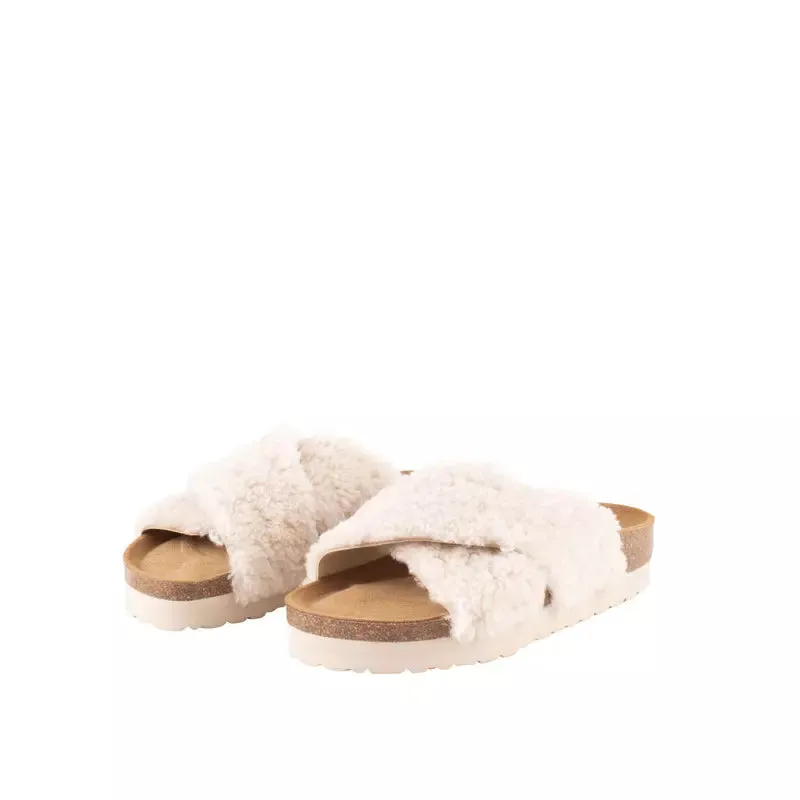 Shepherd of Sweden Elsa Sheepskin Sandals