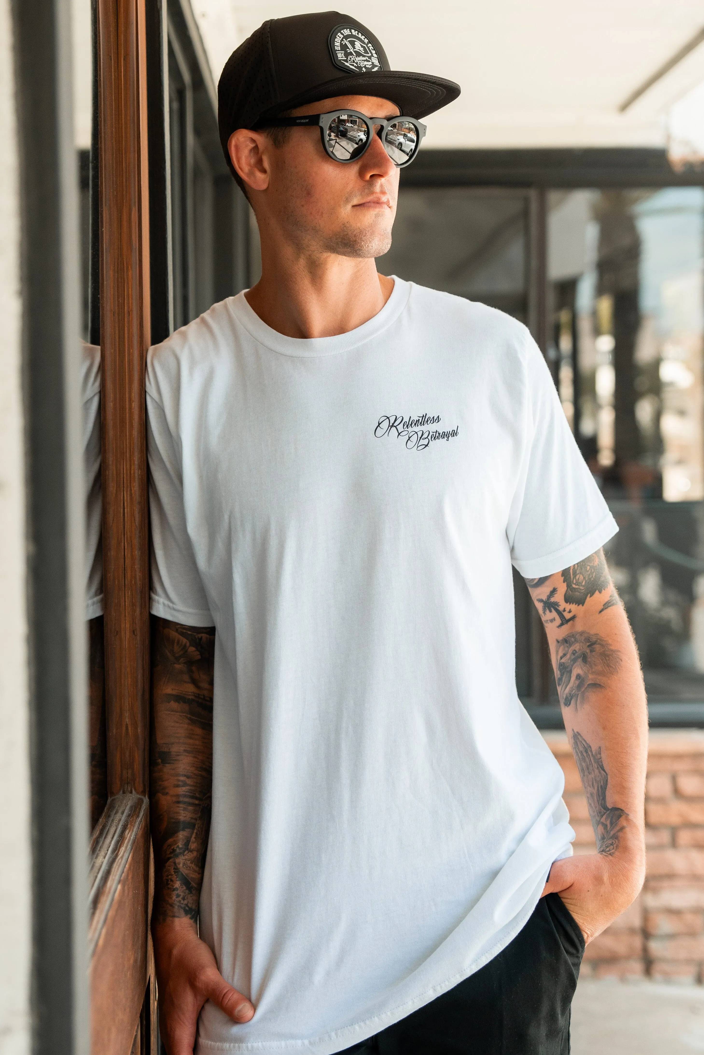 Skilled Sailor White T-Shirt