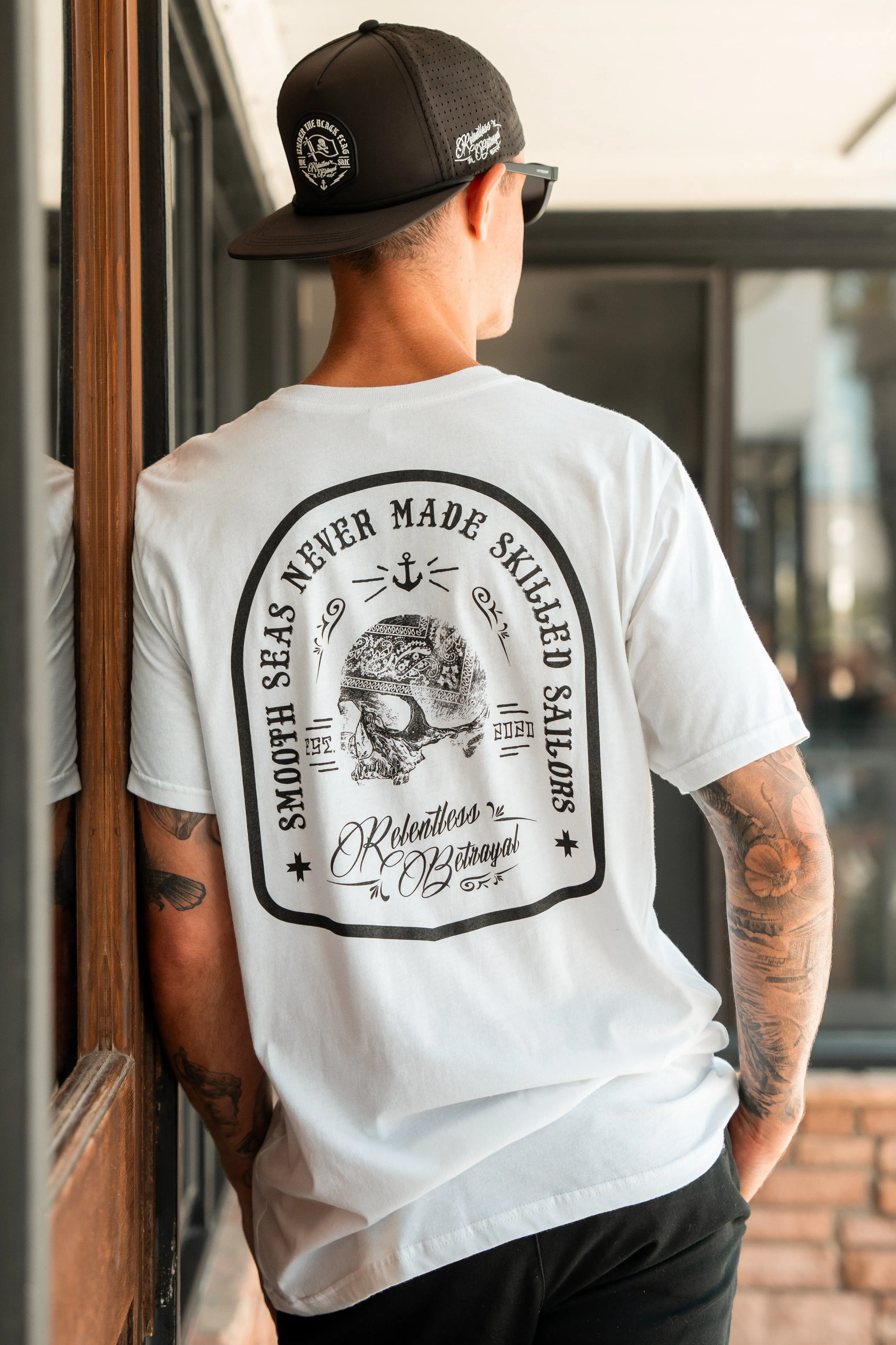 Skilled Sailor White T-Shirt