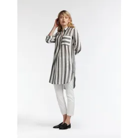 STRIPED BLOUSE TUNIC