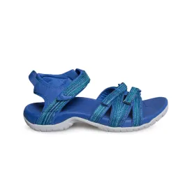 TEVA Tirra Galaxy Blue multi Sandals - Women's