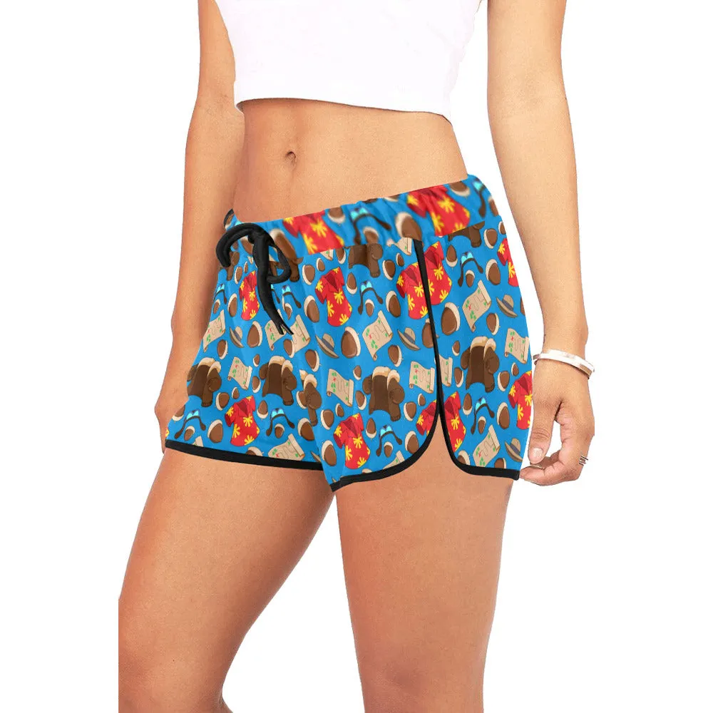 When You Need Help Just Call Women's Relaxed Shorts